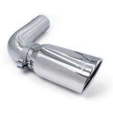 PPE Power Exhaust Tip SS 4  ID w  4  pipe 2014-2019 GM 6.6L Duramax  - Polished 117020100