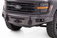 Rough Country 13012-M7 FXS Front Bumper, M7 Carbonized Gray, EcoBoost, Ford F-150 2WD/4WD (21-25)