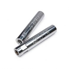 PPE Power Tie Rod Sleeves - GM 2500 3500 HD 2001-2010 Polished 304 Stainless Steel 158030200