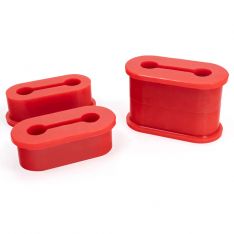PPE Power High-performance Silicone Bushings (Pair) - 70 Hardness Red 168030174
