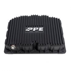 PPE Power Engine Oil Pan - Ford 6.7L 2011-2026 - Heavy-Duty Cast Aluminum - Black 314052120
