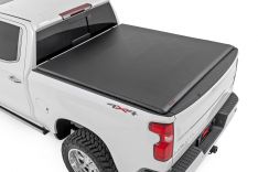 Rough Country 42120580 Soft Roll Up Bed Cover, 5ft 10in, Silverado/Sierra 1500 (19-26)