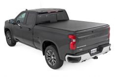 Rough Country 42308650 Soft Roll Up Bed Cover, 6ft 7in, Silverado/Sierra 1500 (19-26)