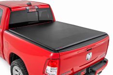Rough Country 42319640 Soft Roll Up Bed Cover, 6ft 4in No Rambox, Ram 1500/2500/3500 (10-25/Classic)