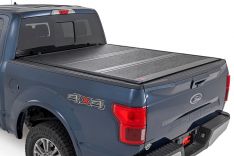 Rough Country 47221550B Hard Low Profile Bed Cover, 5ft 7in, Ford F-150 (21-26)/Lightning (22-26)