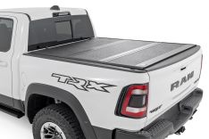 Rough Country 47320650B Hard Low Profile Bed Cover, 6ft 4in, No Rambox, Ram 1500 (19-26)/TRX (21-24)