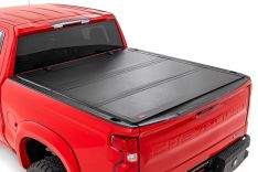 Rough Country 49120580 Hard Tri-Fold Bed Cover, 5ft 10in, Silverado/Sierra 1500 (19-26)