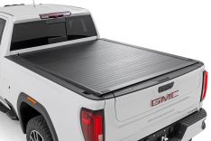 Rough Country 50120651 Hard Roll Up Bed Cover, 6ft 9in, Silverado/Sierra 2500HD/3500HD (20-26)