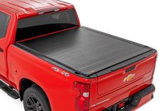 Rough Country 50210650 Hard Roll Up Bed Cover, 6ft 7in, Silverado/Sierra 1500 (19-26)