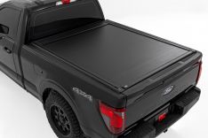 Rough Country 51505650 Powered Retractable Bed Cover, 6ft 7in, Ford F-150 (15-26)/Lightning (22-26)