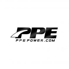PPE Power PPE Cut Vinyl Sticker - 8.5x2.5 Black 588001200