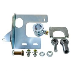 PSC MB35K-B No-Weld Cylinder Assist Bracket Kit, Jeep JK, Hardware and 1.375in Clamp