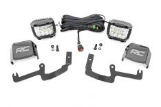 LED Light - Ditch Mount - 3" OSRAM - Wide - Chevy Silverado 1500 (19-23)