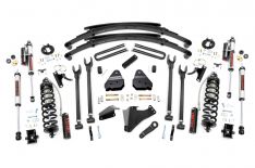 6 Inch Lift Kit - Gas - 4 Link - RR Spring - C/O Vertex - Ford Super Duty (05-07)