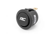 Rocker Switch - Round with Logo