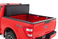 Hard Tri-Fold Flip Up Bed Cover - 6'10" Bed - Ford Super Duty (08-16)
