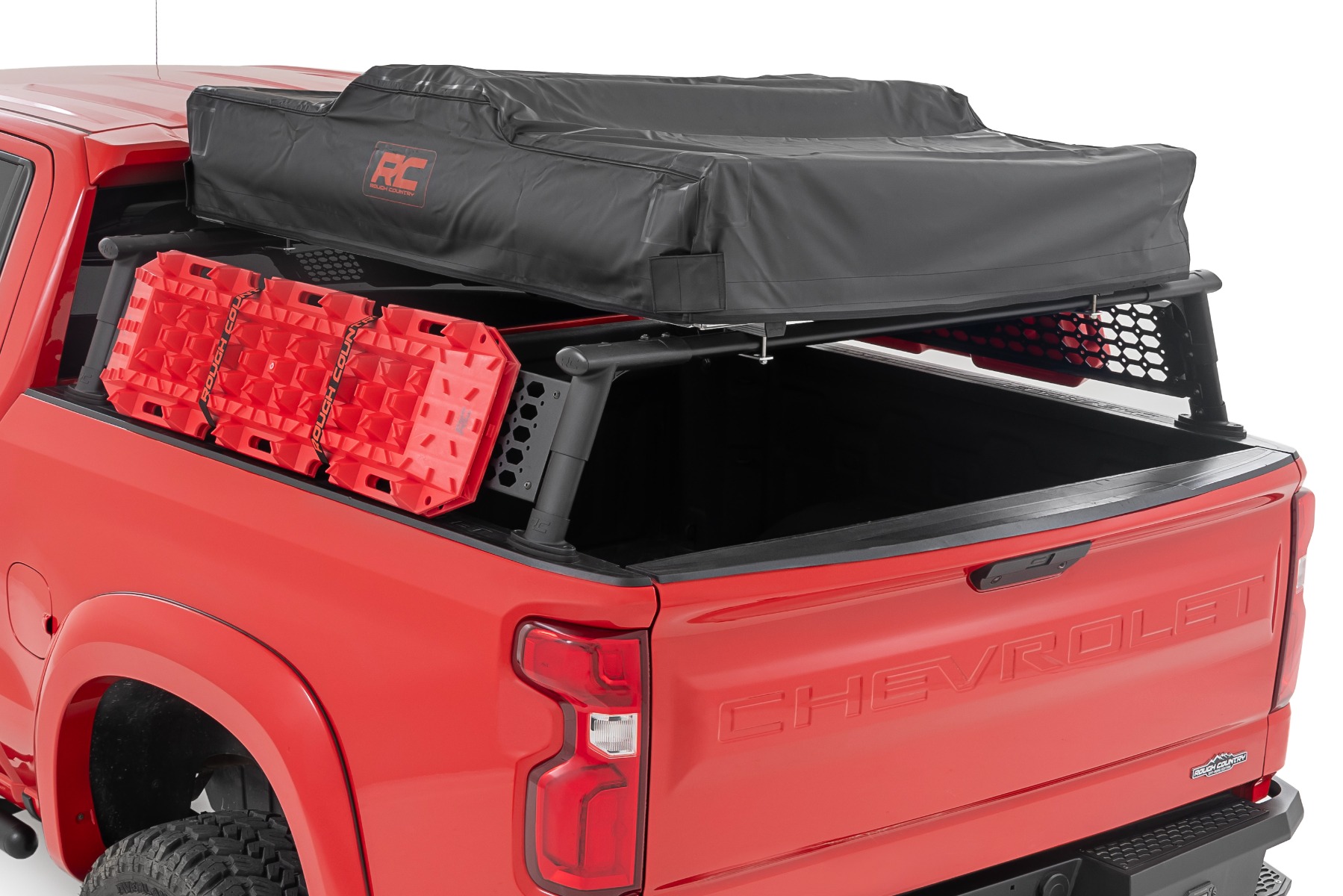 crossroadgaragellc.com: Bed Rack - Half Rack - Aluminum - Chevy ...
