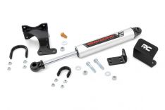 V2 Steering Stabilizer - Axle Bracket - 2-8 Inch Lift - Jeep Wrangler JK (07-18)