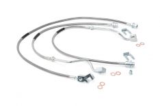Brake Lines - Stainless - FR & RR - 4-6 Inch Lift - Ford Super Duty (99-04)