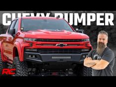 High Clearance Front Bumper - LED Lights & Skid Plate - Chevy Silverado 1500 (19-22)
