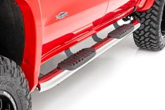 Oval Steps - Stainless - Crew Cab - DEF Tank - Chevy/GMC 1500/2500HD (19-23)