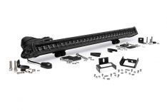 LED Light - Grill Mnt - 30" Black Single Row - Ford Super Duty (11-16)